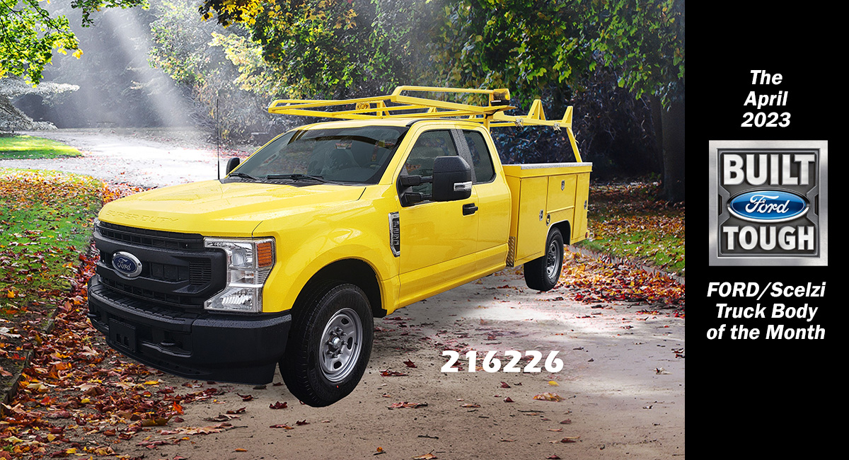 Scelzi Yellow Ford Service Truck Body