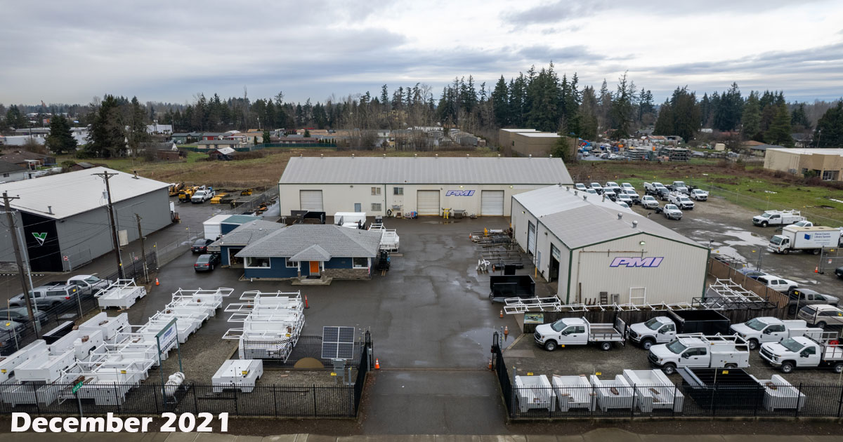 January 2022 Scelzi Acquires PMI Truck Bodies in Tacoma, WA