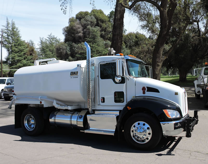 White Scelzi Water Truck