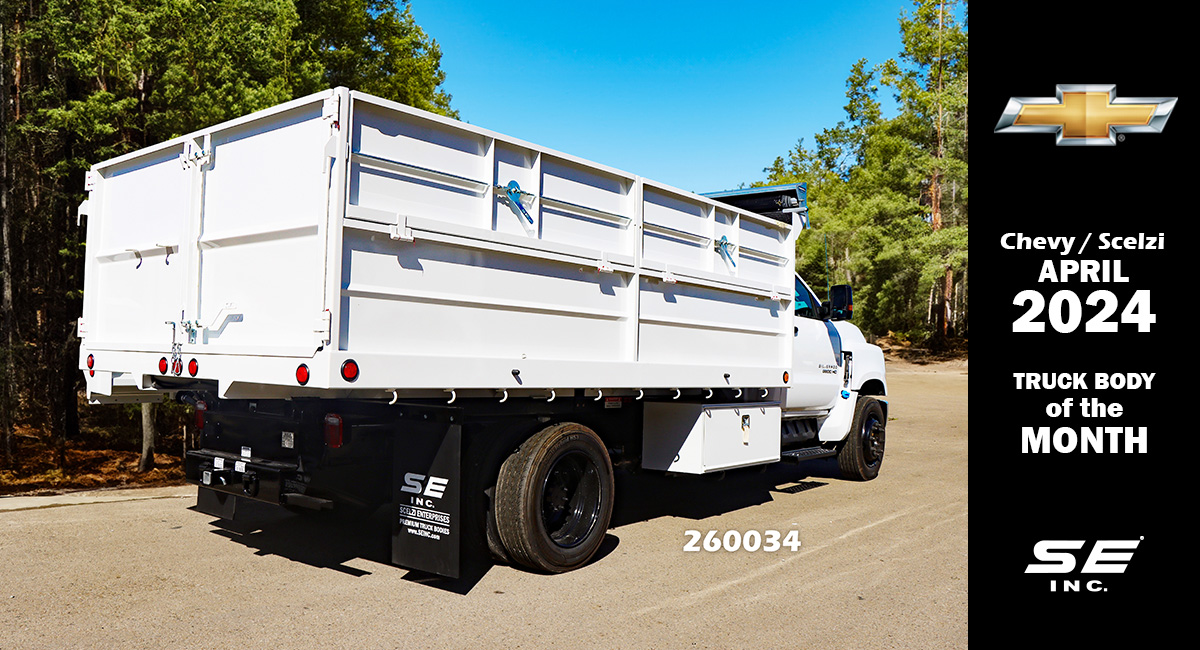 APRIL 2024 APRIL/Scelzi Truck Body of the Month
