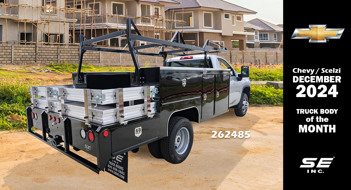 DECEMBER 2024 DECEMBER/Chevy Scelzi Truck Body of the Month