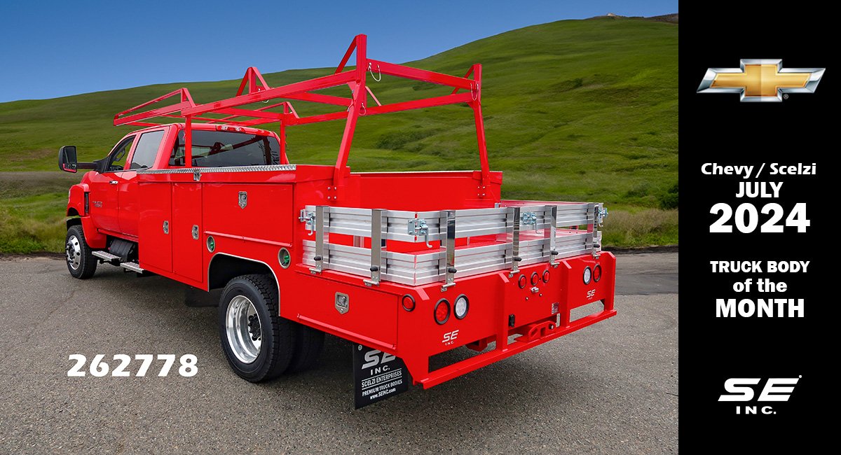 JULY 2024 JULY/Scelzi Truck Body of the Month