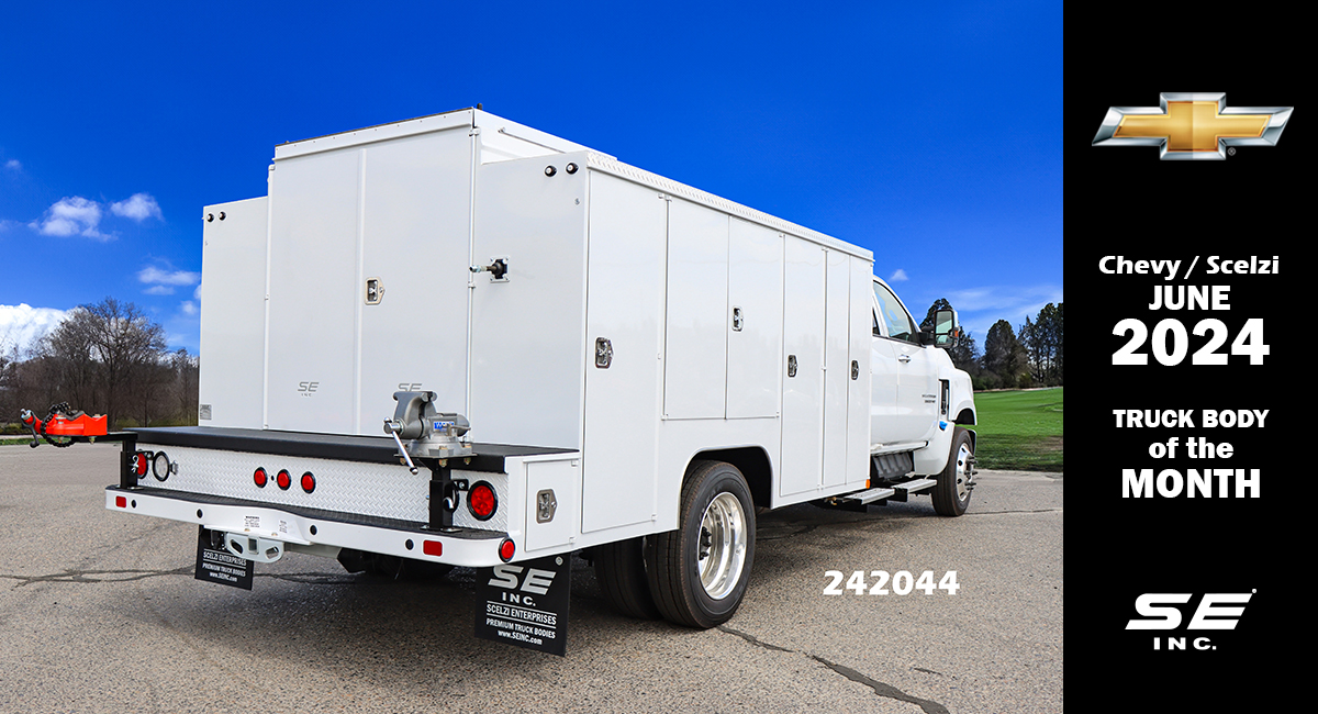 JUNE 2024 JUNE/Scelzi Truck Body of the Month