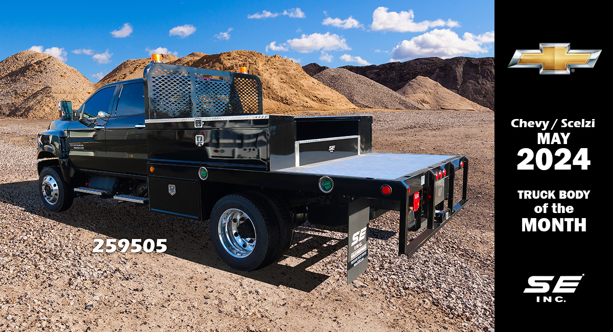 MAY 2024 MAY/Scelzi Truck Body of the Month