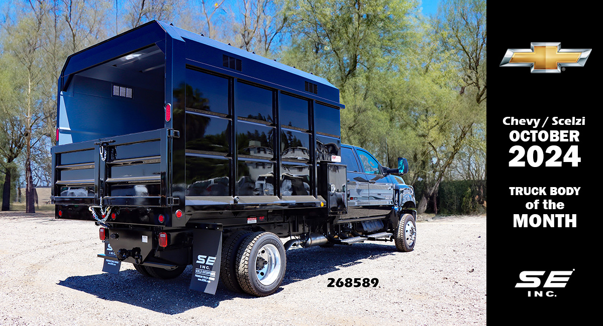 OCTOBER 2024 OCTOBER/Scelzi Truck Body of the Month