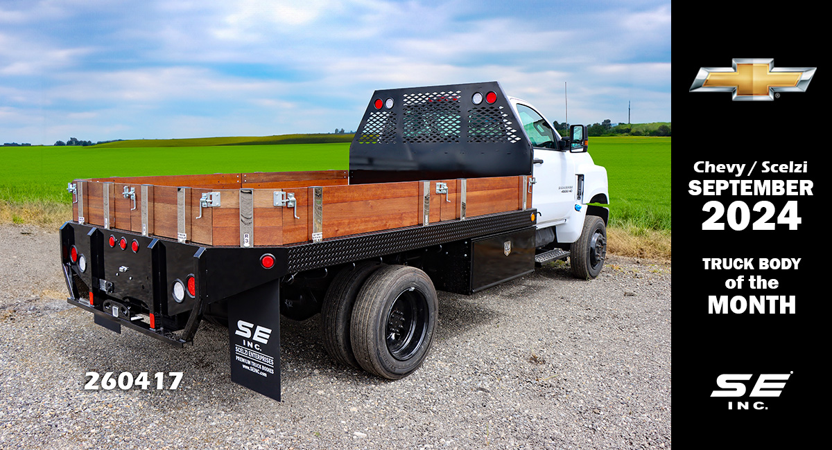 SEPTEMBER 2024 SEPTEMBER/Scelzi Truck Body of the Month