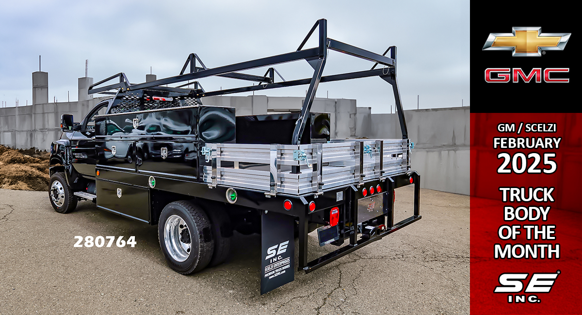 FEBRUARY 2025 FEBRUARY/Scelzi Truck Body of the Month