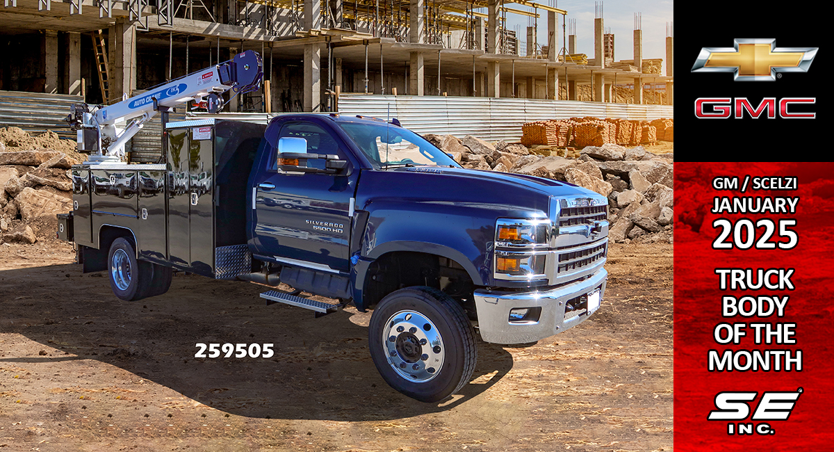 JANUARY 2025 JANUARY/Scelzi Truck Body of the Month