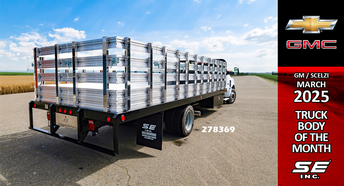 MARCH 2025 MARCH/Scelzi Truck Body of the Month
