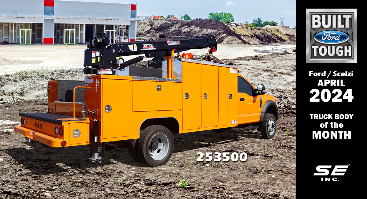 APRIL 2024 APRIL/Scelzi Truck Body of the Month