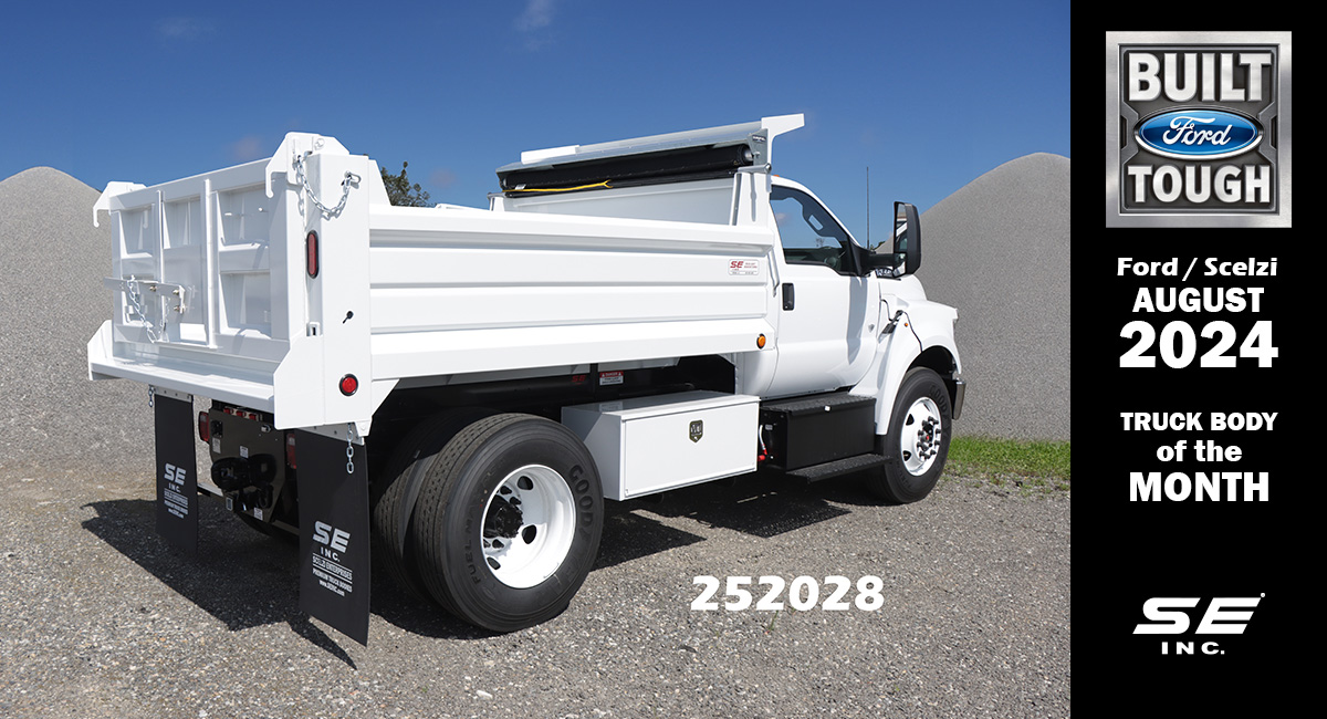 AUGUST 2024 AUGUST/Scelzi Truck Body of the Month