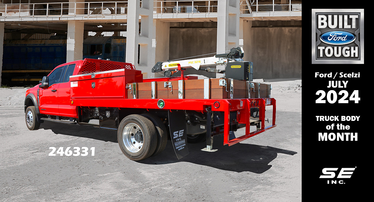 JULY 2024 JULY/Scelzi Truck Body of the Month