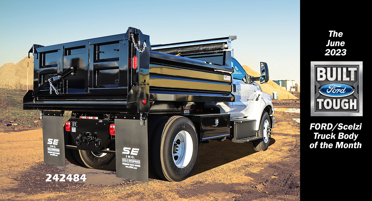 Scelzi Black Dump Truck