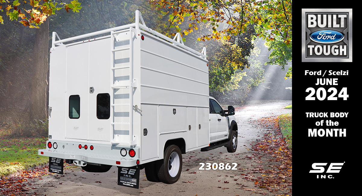JUNE 2024 JUNE/Scelzi Truck Body of the Month