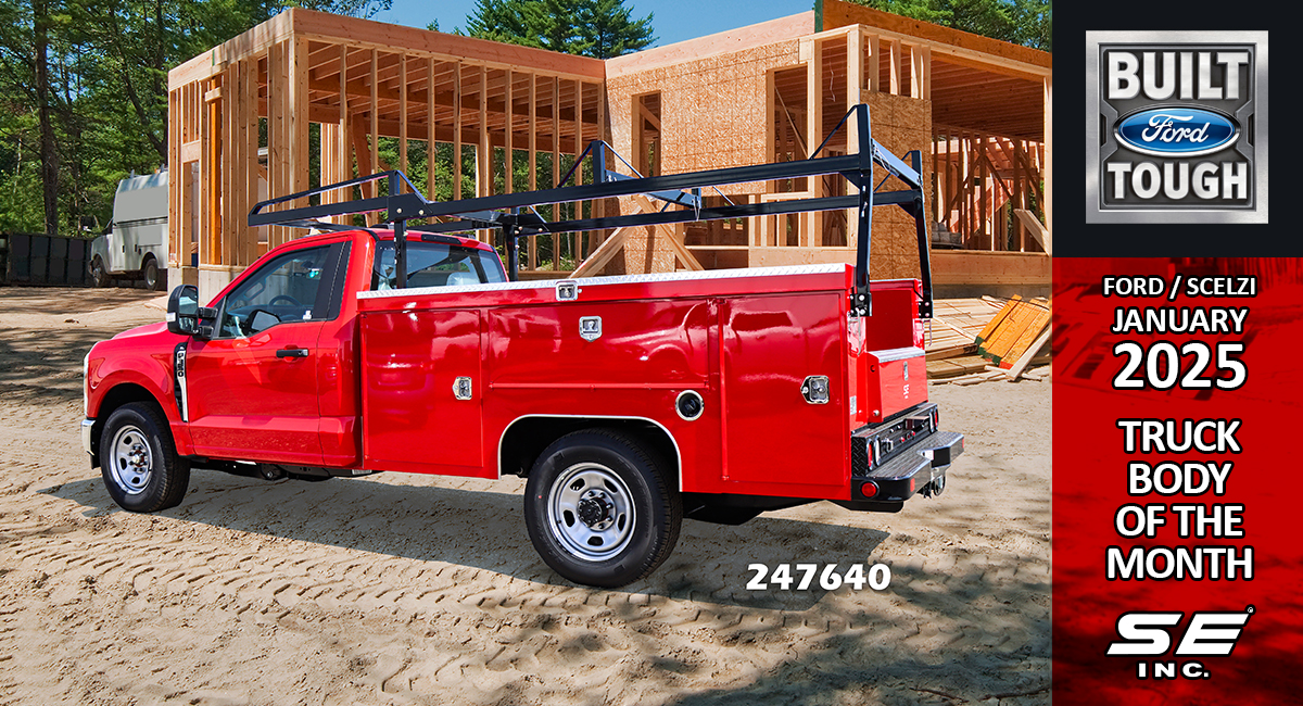 JANUARY 2025 JANUARY/Scelzi Truck Body of the Month