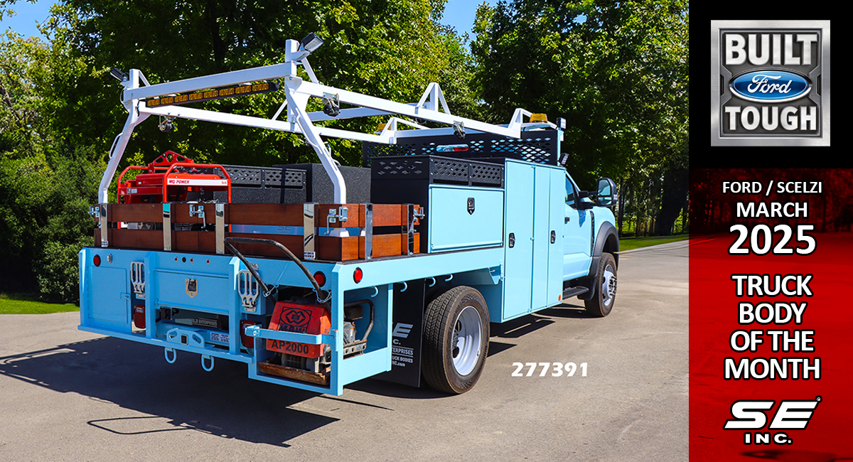 MARCH 2025 MARCH/Scelzi Truck Body of the Month