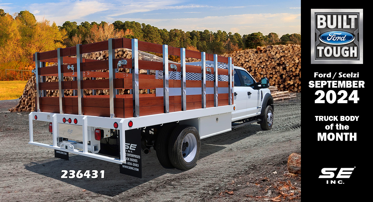 SEPTEMBER 2024 SEPTEMBER/Scelzi Truck Body of the Month