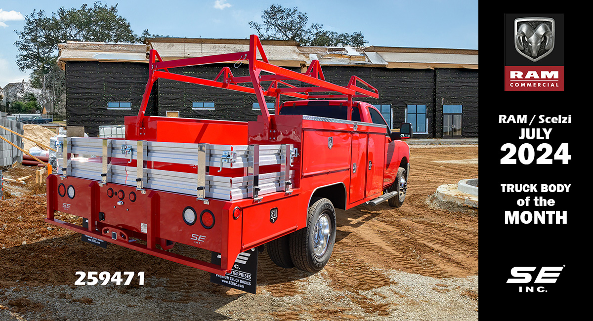 JULY 2024 JULY/Scelzi Truck Body of the Month