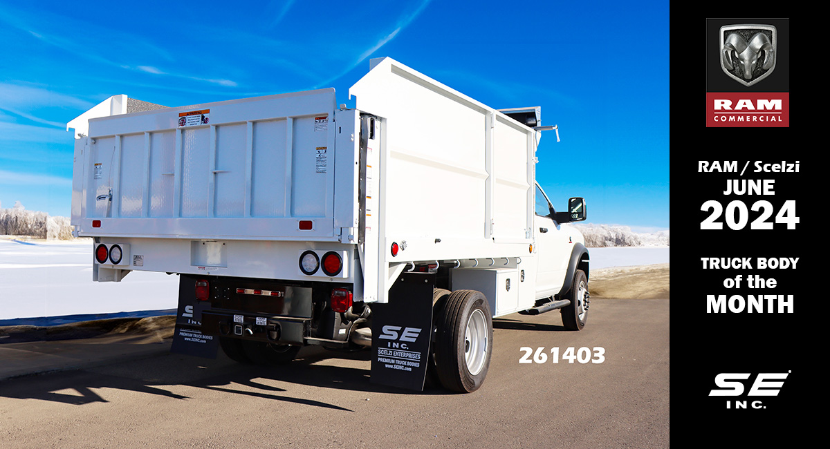 JUNE 2024 JUNE/Scelzi Truck Body of the Month