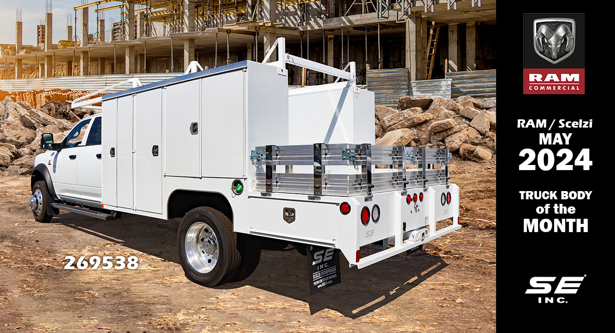 MAY 2024 MAY/Scelzi Truck Body of the Month