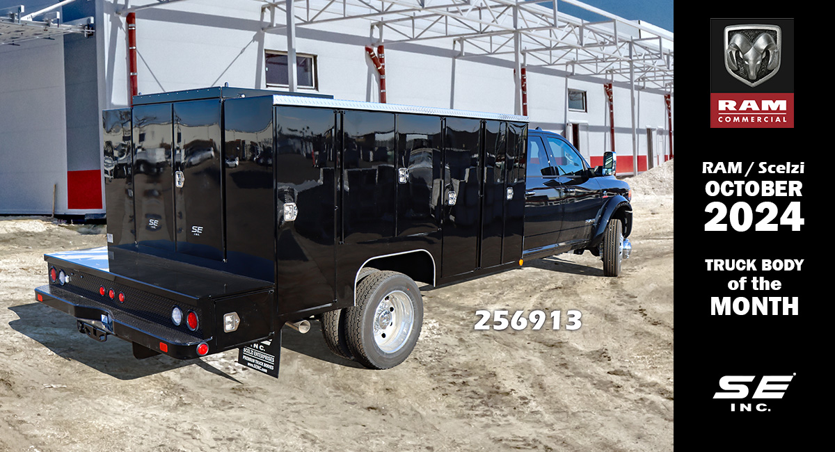 OCTOBER 2024 OCTOBER/Scelzi Truck Body of the Month